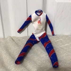 Vintage Barbie Atlanta 1996 Olympics Leotard Red, White, and Blue Leotard ONLY